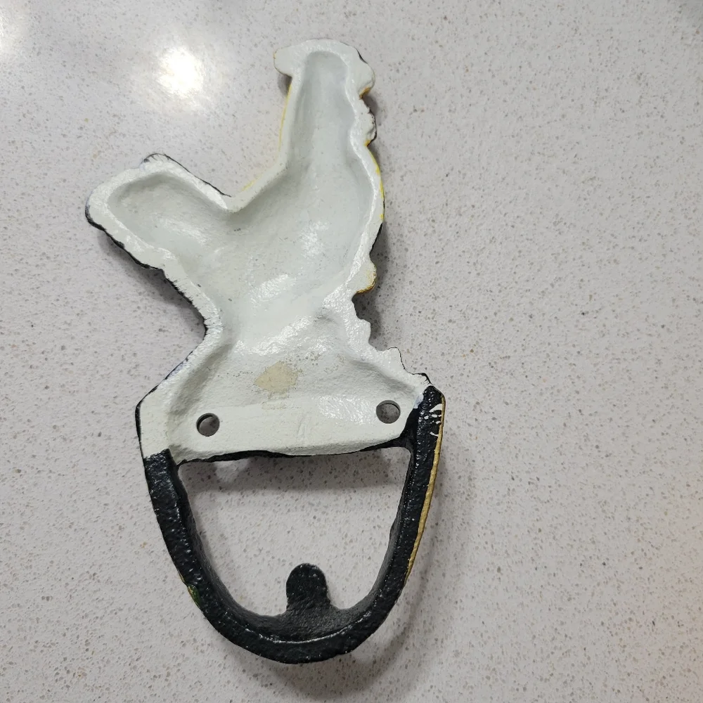 Vintage Cast Iron Rooster hook